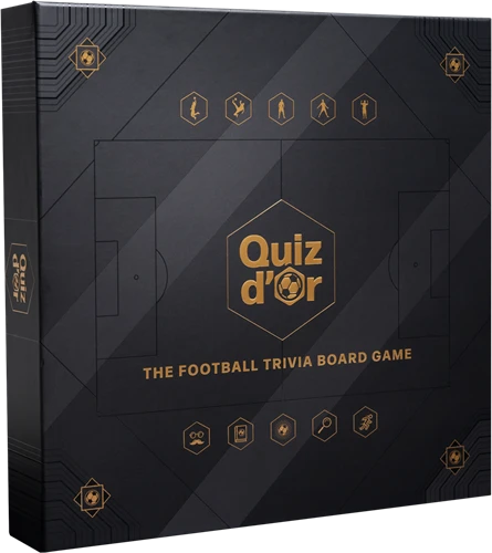 Quiz d'Or: The Football Trivia Boardgame (Bordspellen), Superclub Games