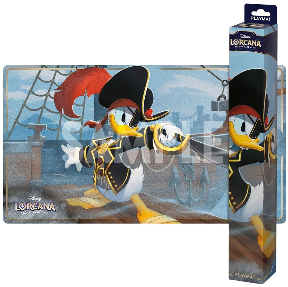 Disney Lorcana - Azurite Sea: Donald Duck Buccaneer Playmat (Bordspellen), Ravensburger