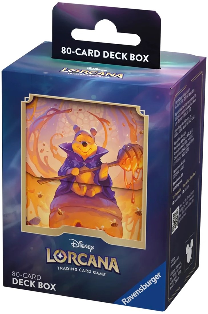 Disney Lorcana - Azurite Sea: Deck Box Winnie The Pooh (Bordspellen), Ravensburger