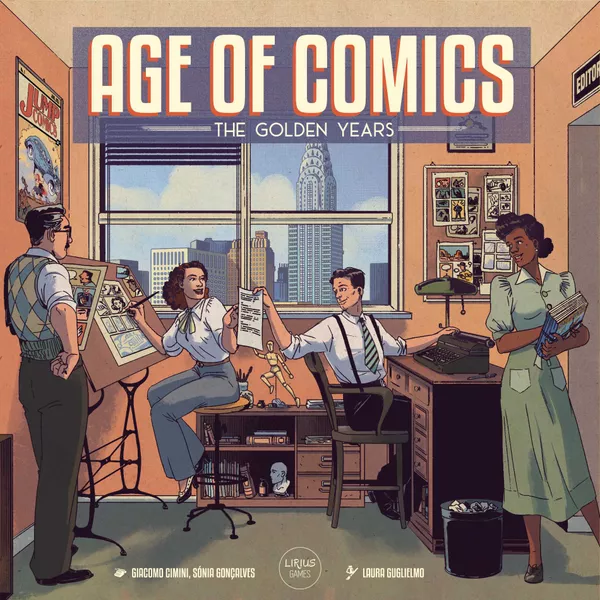 Age of Comics: The Golden Years (Bordspellen), Lirius Games