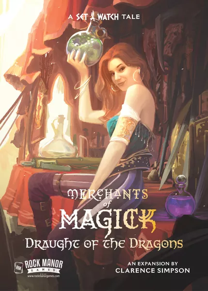 Merchants of Magick Uitbreiding: Draught of the Dragons (Bordspellen), Thunderworks Games