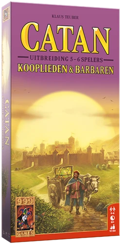 Catan Uitbreiding: Kooplieden & Barbaren 5/6 Spelers (2024) (Bordspellen), 999 Games