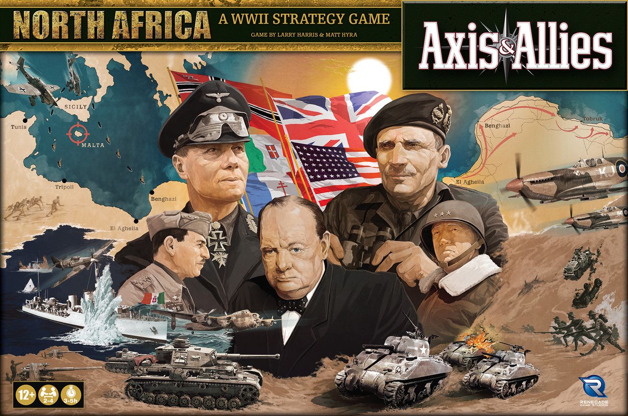 Axis & Allies: North Africa (Bordspellen), Renegade Game Studios