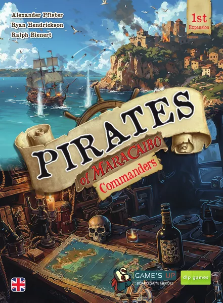 Pirates of Maracaibo Uitbreiding: Commanders (Bordspellen), DLP Games