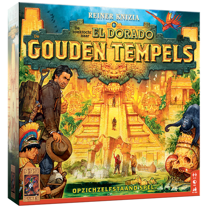 De Zoektocht naar El Dorado: Gouden Tempels (Bordspellen), 999 Games