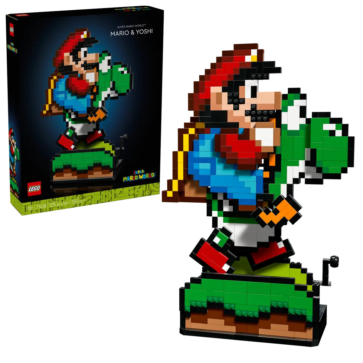 Boxart van Super Mario World: Mario en Yoshi (71438) (SuperMario), Super Mario