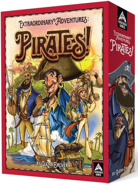 Extraordinary Adventures: Pirates! (Bordspellen), Horrible Games 