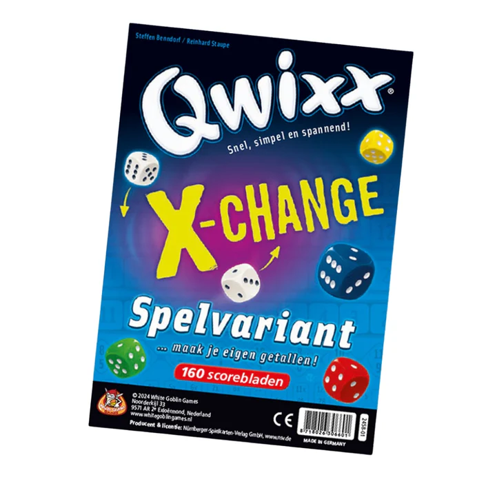 Qwixx Uitbreiding: X-Change (Bordspellen), White Goblin Games