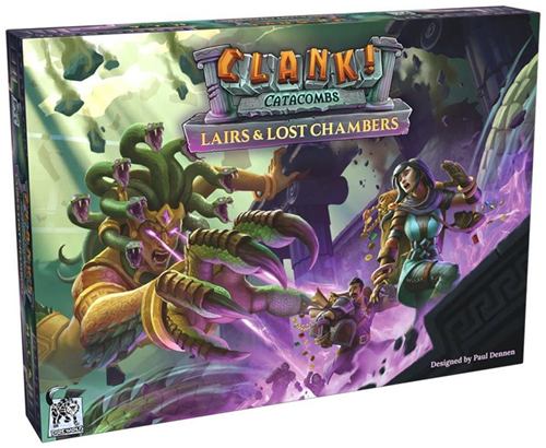 Clank! Catacombs Uitbreiding: Lairs and Lost Chambers (Bordspellen), Dire Wolf Digital