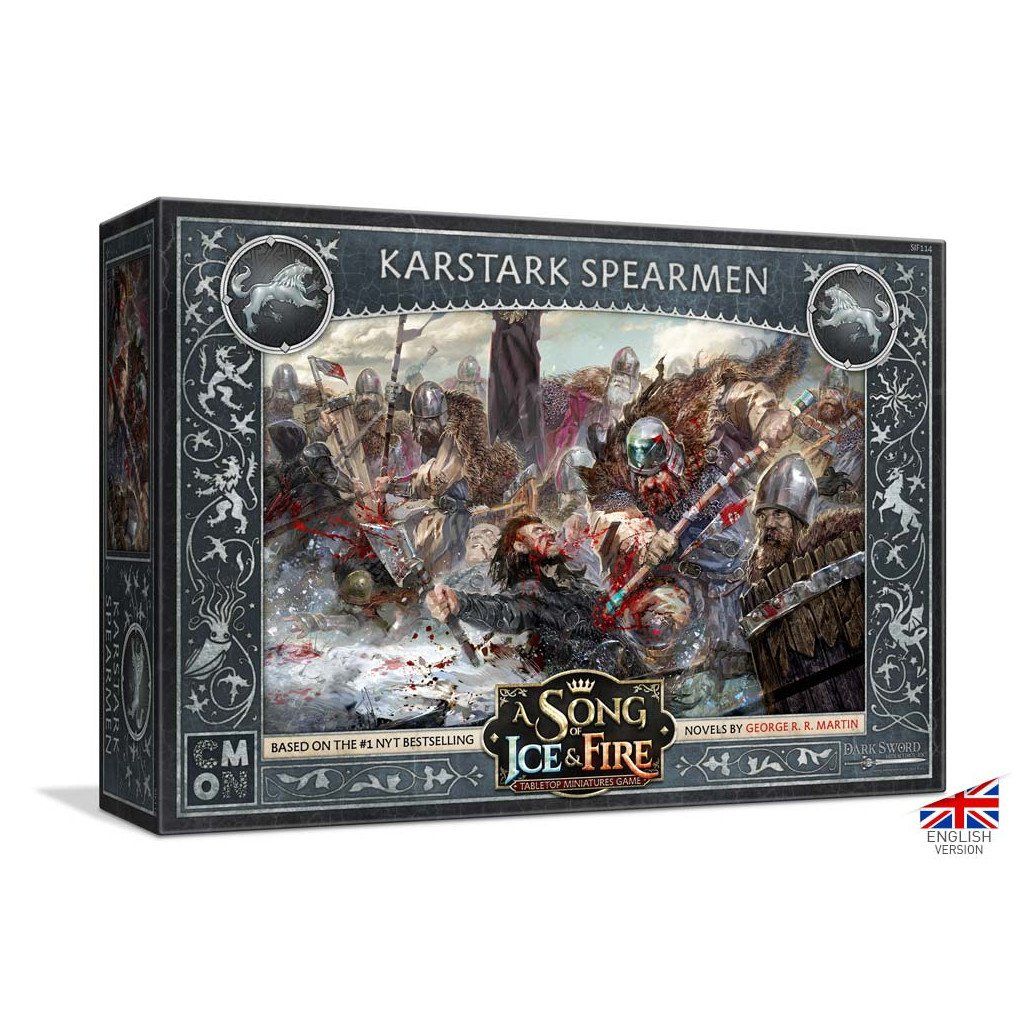 A Song Of Ice & Fire Uitbreiding: Stark Karstark Spearmen (Bordspellen), Cool Mini Or Not