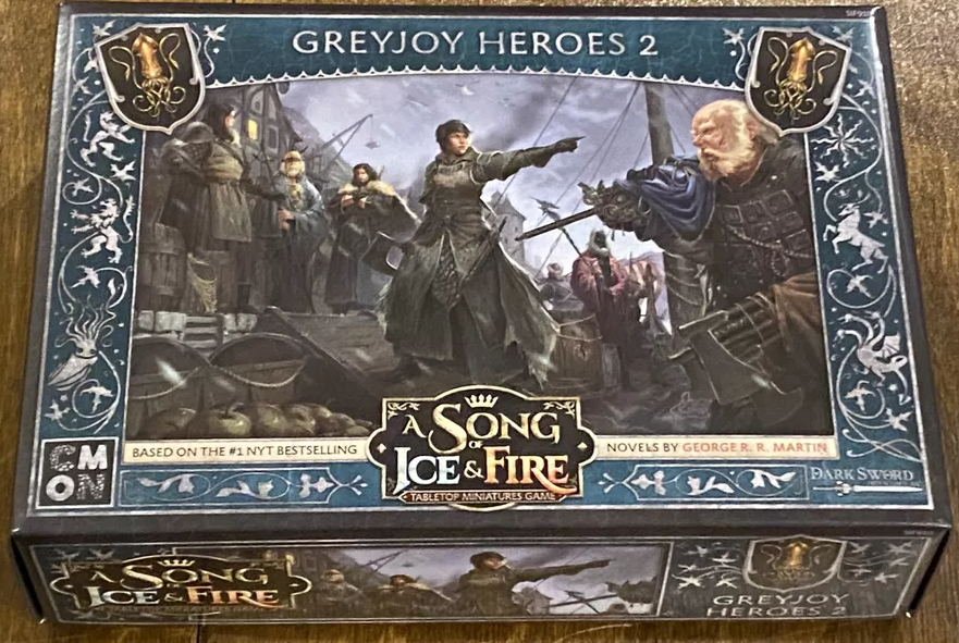 A Song Of Ice & Fire Uitbreiding: Greyjoy Heroes 2 (Bordspellen), Cool Mini Or Not