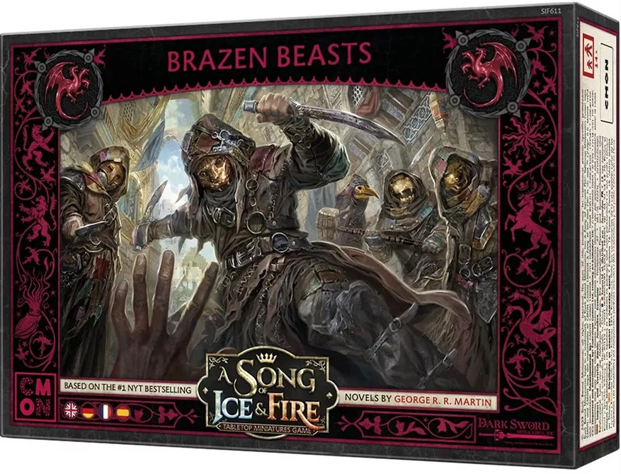 A Song Of Ice & Fire Uitbreiding: Targaryen Brazen Beasts (Bordspellen), Cool Mini Or Not