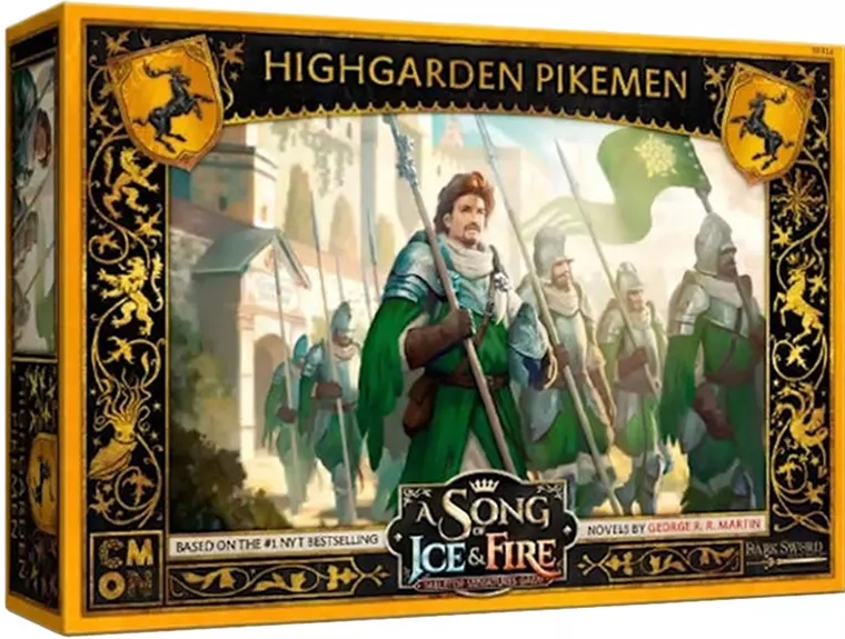 A Song Of Ice & Fire Uitbreiding: Baratheon Highgarden Pikemen (Bordspellen), Cool Mini Or Not