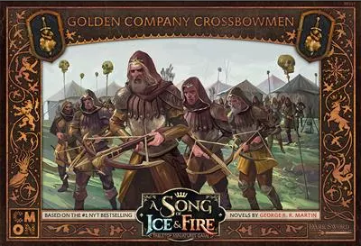 A Song Of Ice & Fire Uitbreiding: Neutral Golden Company Crossbowmen (Bordspellen), Cool Mini Or Not