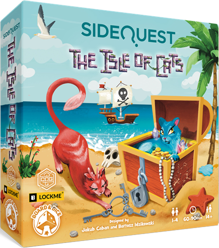 SideQuest: The Isle Of Cats (Bordspellen), Board and Dice SC