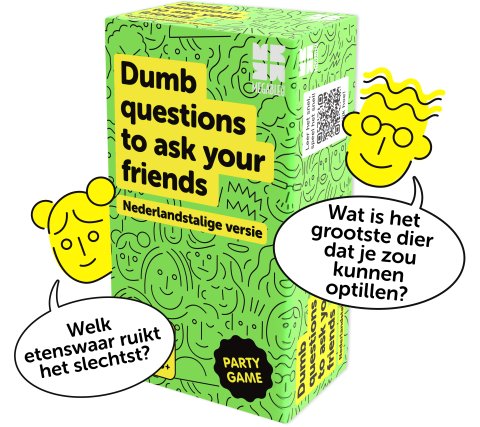 Dumb Questions to Ask Your Friends (NL) (Bordspellen), Megablue