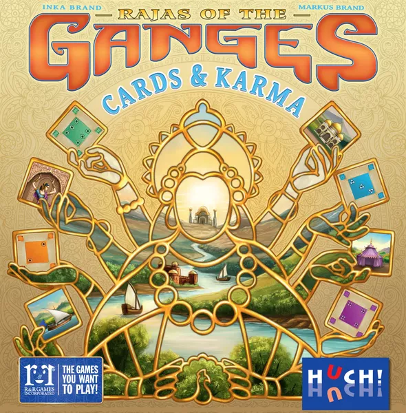 Rajas of the Ganges: Cards & Karma (Bordspellen), HUCH!