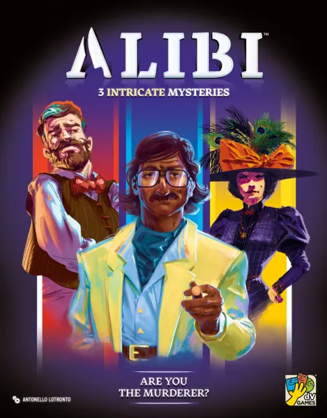 Alibi: 3 Intricate Mysteries (Bordspellen), DV Games