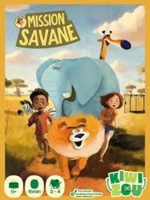 Mission Savane (Bordspellen), Kiwi Zou