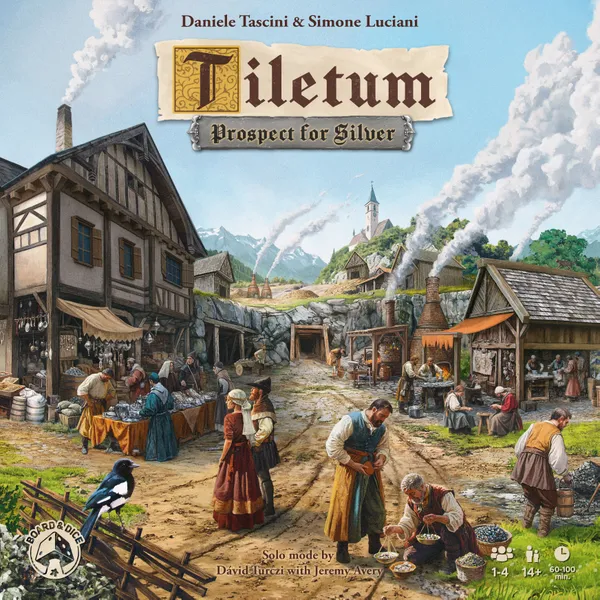Tiletum Uitbreiding: Prospect for Silver (Bordspellen), Board & Dice 