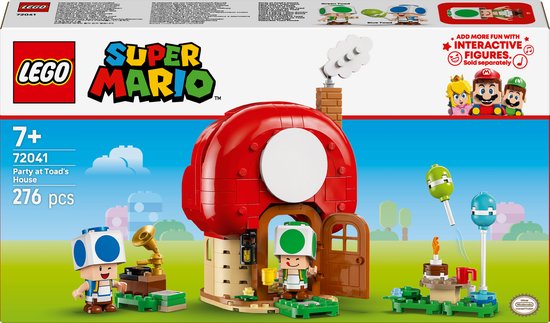 Boxart van Toads Huisfeestje (Super Mario Avonturen) (72041) (SuperMario), Super Mario Avonturen