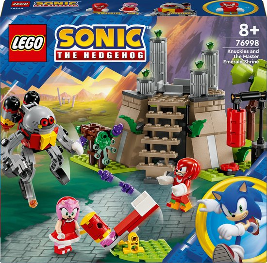 Boxart van Knuckles en de Master Emerald Tempel  (Sonic the Hedgehog) (76998) (SonicTheHedgehog), Sonic the Hedgehog