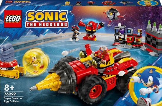 Boxart van Super Sonic vs. Egg Drillster (Sonic the Hedgehog) (76996) (SonicTheHedgehog), Sonic the Hedgehog