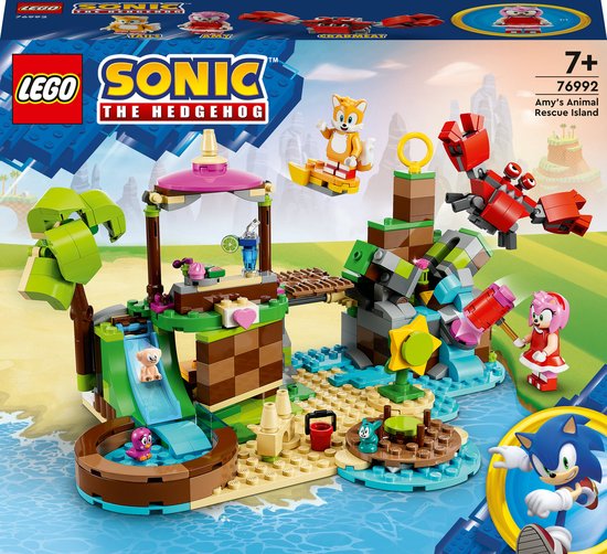 Boxart van Amy's Dierenopvangeiland (Sonic the Hedgehog) (76992) (SonicTheHedgehog), Sonic the Hedgehog