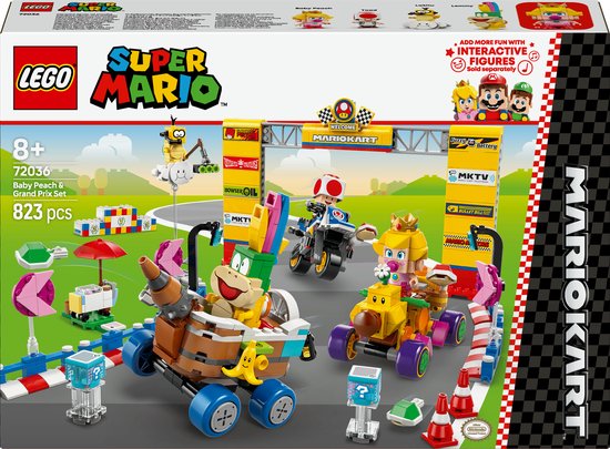 Boxart van Mario Kart - Baby Peach en Grand Prix (Super Mario) (72036) (SuperMario), Super Mario