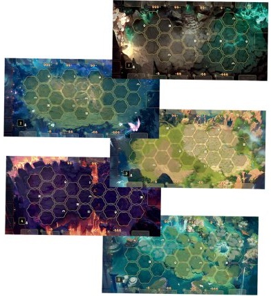 Dragon Eclipse: Arena Playmats (Bordspellen), Awaken Realms