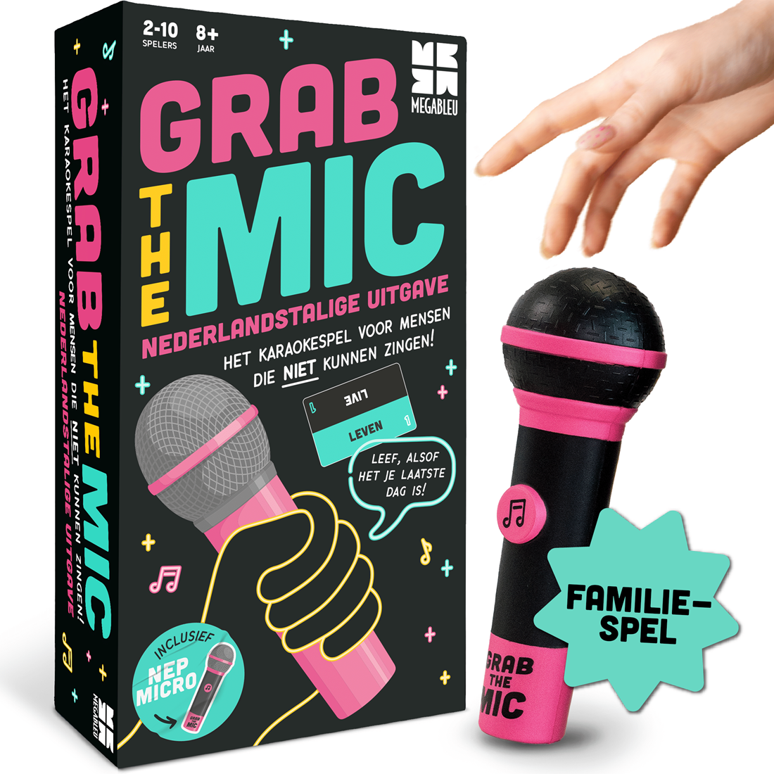 Grab The Mic (NL) (Bordspellen), Megableu
