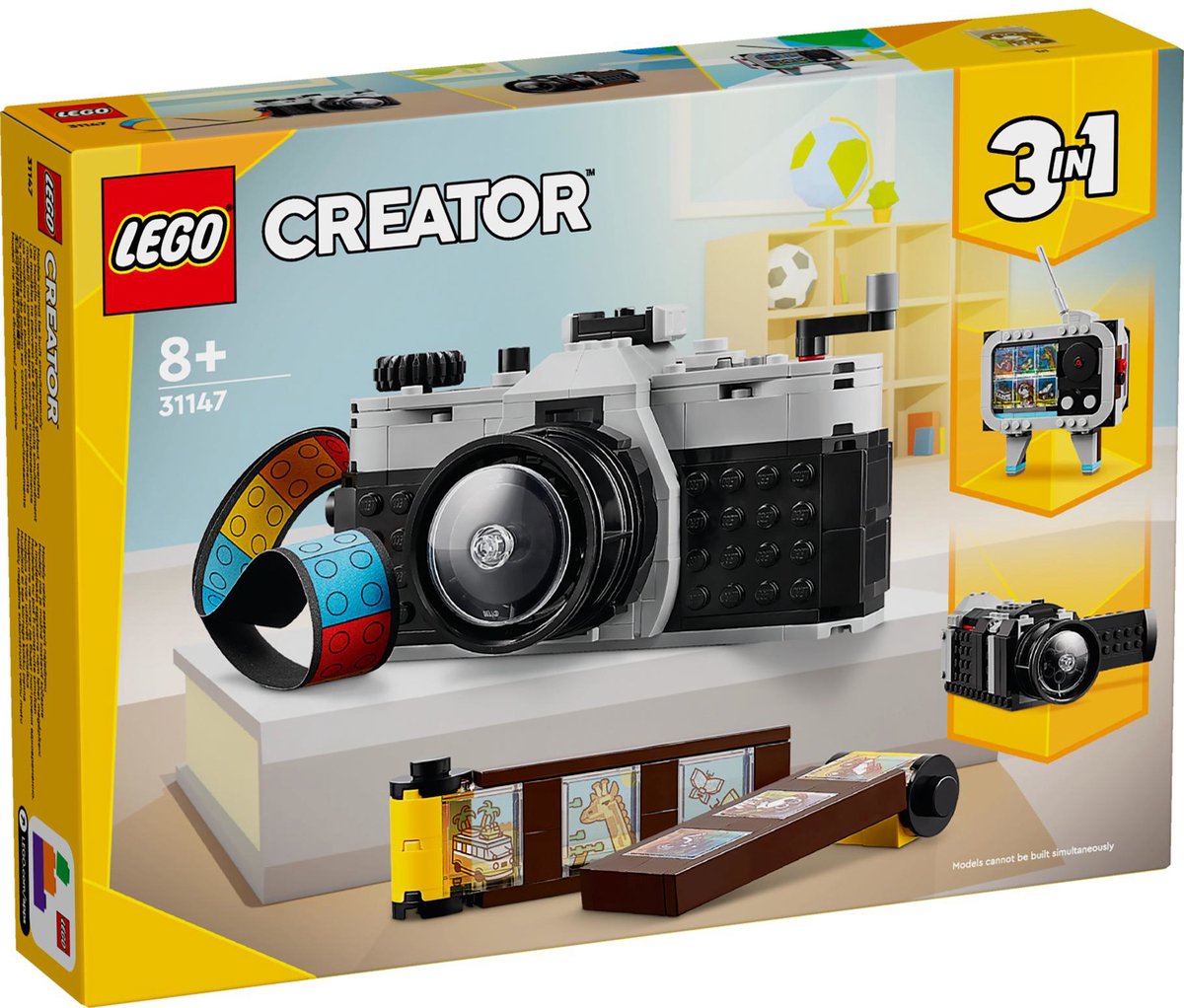 Boxart van Lego Retro fotocamera (Creator) (31147) (Creator), Creator Boxart van Retro fotocamera (Creator) (31147) (Creator), Creator
