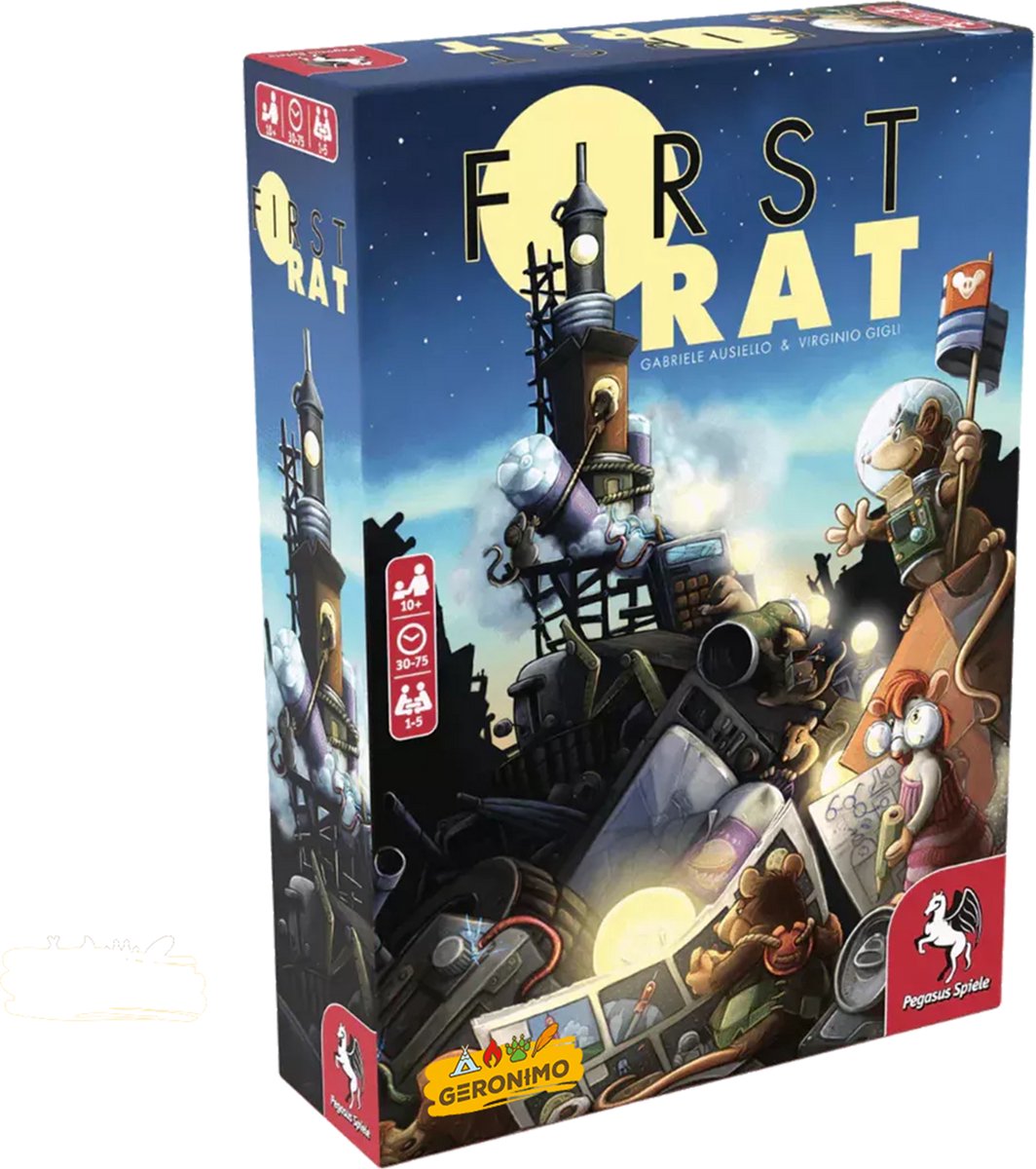 First Rat (NL) (Bordspellen), Pegasus Spiele