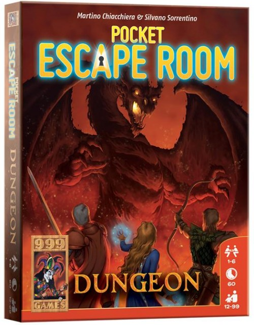 Pocket Escape Room: Dungeon (Bordspellen), 999 Games