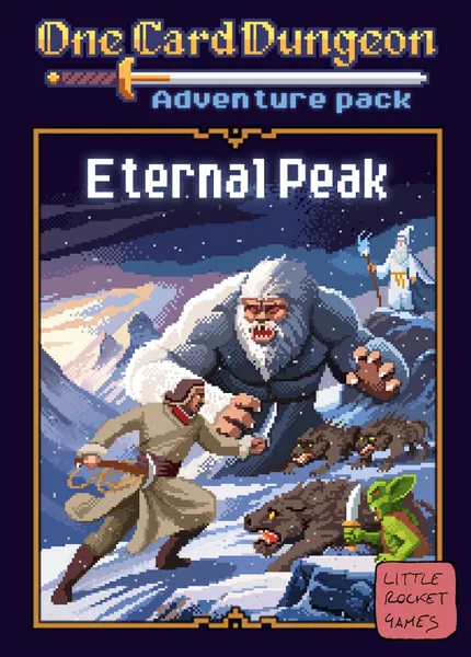 One Card Dungeon Uitbreiding: Adventure Pack Eternal Peak (Bordspellen), Giga Mech Games