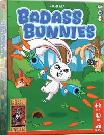 Badass Bunnies (NL) (Bordspellen), 999 Games