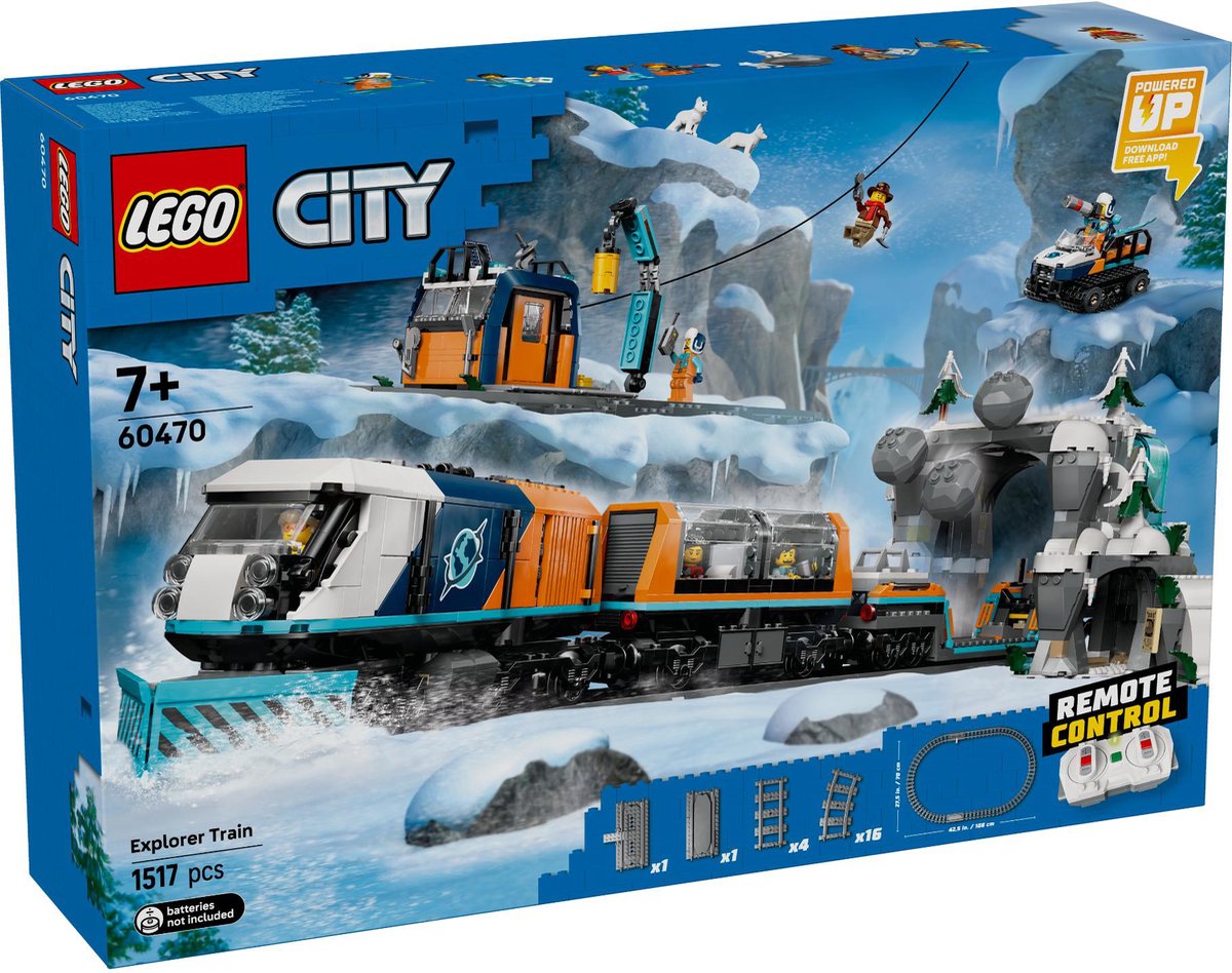 Boxart van Onderzoekstrein op de Noordpool (City) (60470) (City), City