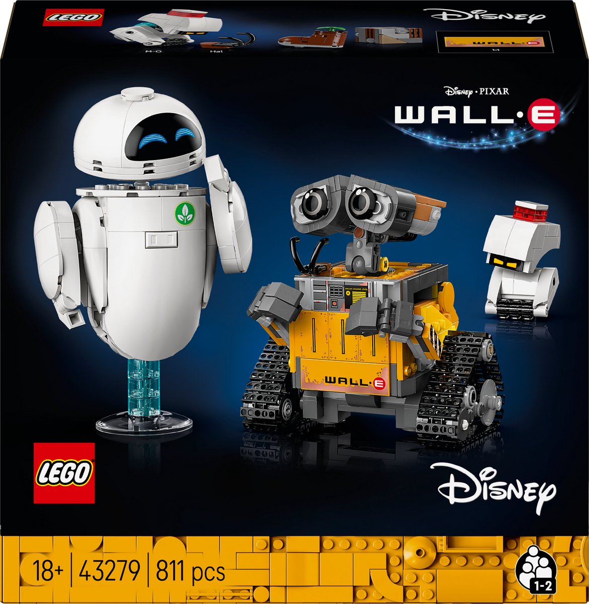 WALL-E en EVE (Disney) (43279) WALL-E en EVE (Disney) (43279)