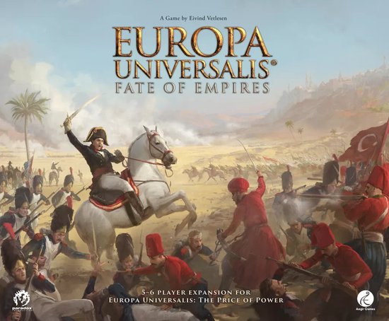 Europa Universalis Uitbreiding:Fate of Empires (Bordspellen), Aegir Games  Europa Universalis Uitbreiding:Fate of Empires (Bordspellen), Aegir Games
