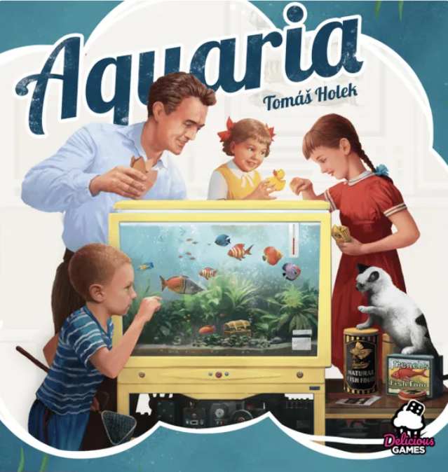Aquaria (ENG) (Bordspellen), Delicious Games Aquaria (ENG) (Bordspellen), Delicious Games