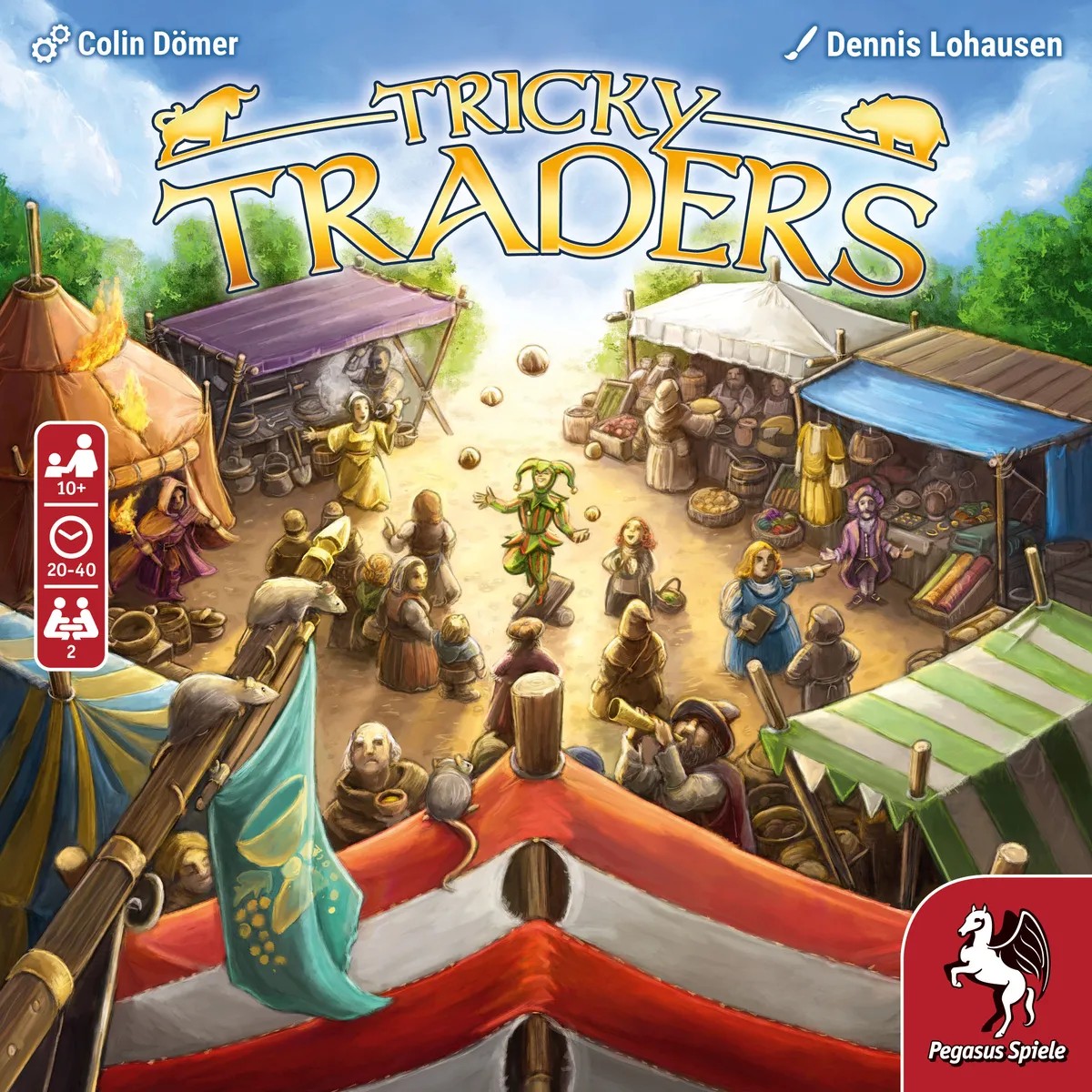 Tricky Traders (Bordspellen), Pegasus Spiele Tricky Traders (Bordspellen), Pegasus Spiele