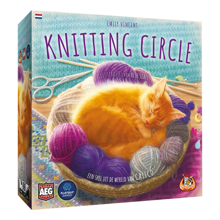 Knitting Circle (NL) (Bordspellen), White Goblin Games Knitting Circle (NL) (Bordspellen), White Goblin Games