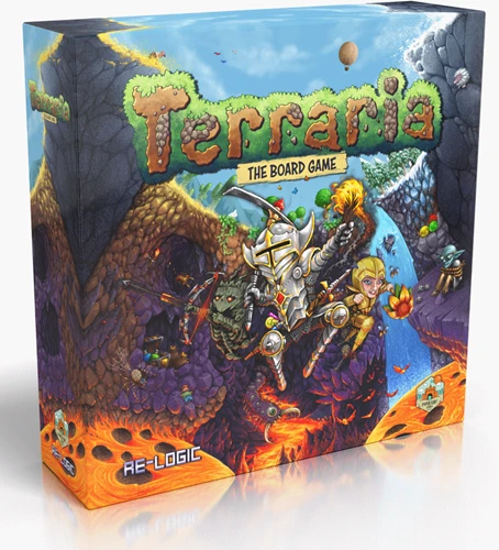 Terraria: The Boardgame (Bordspellen), Paper Fort Games Terraria: The Boardgame (Bordspellen), Paper Fort Games