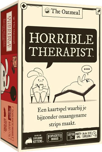 Horrible Therapist (NL) (Bordspellen), Exploding Kittens Horrible Therapist (NL) (Bordspellen), Exploding Kittens