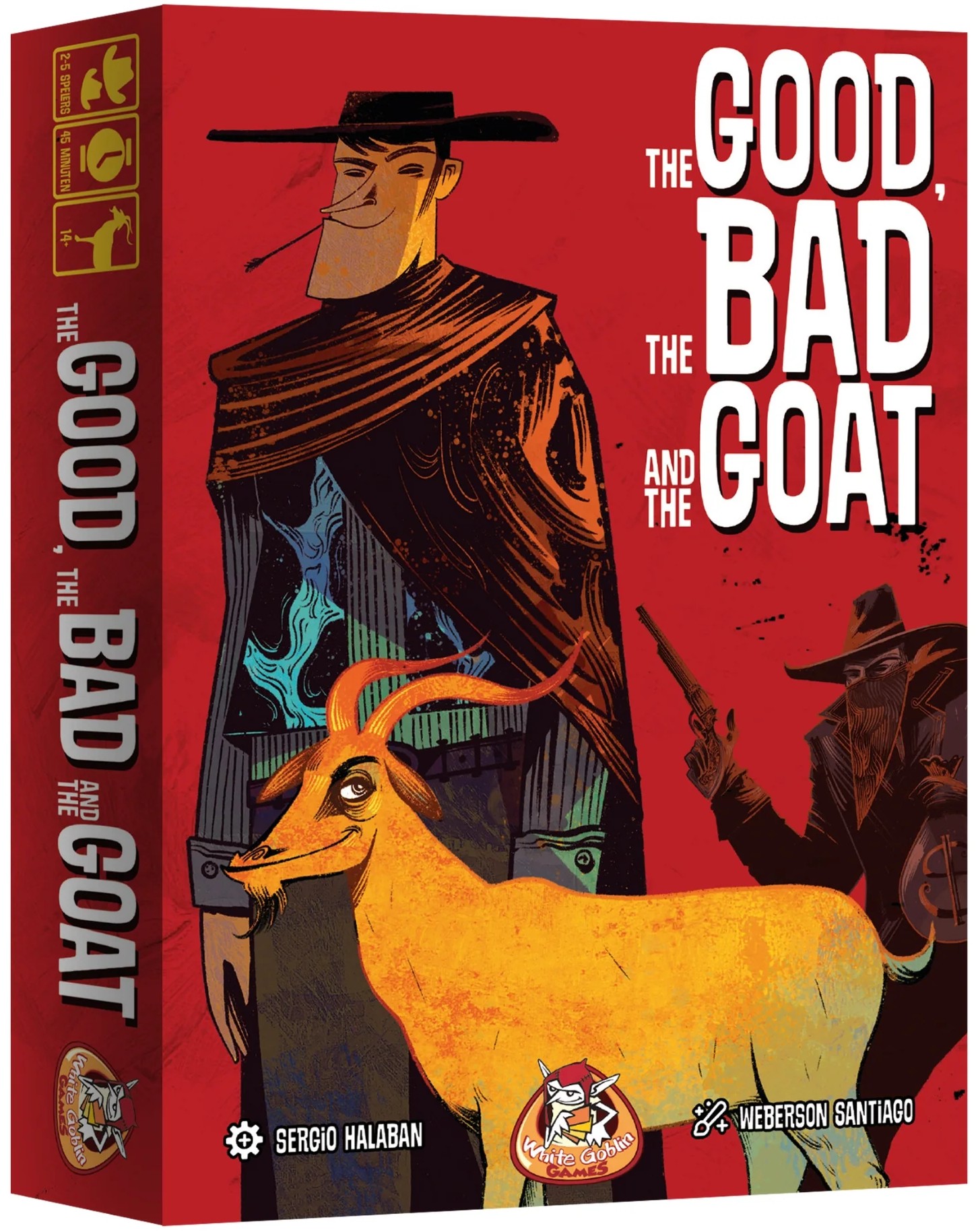 The Good, The Bad and The Goat (NL) (Bordspellen), White Goblin Games