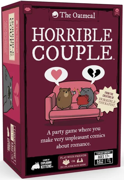 Horrible Couple (Bordspellen), Exploding Kittens Horrible Couple (Bordspellen), Exploding Kittens