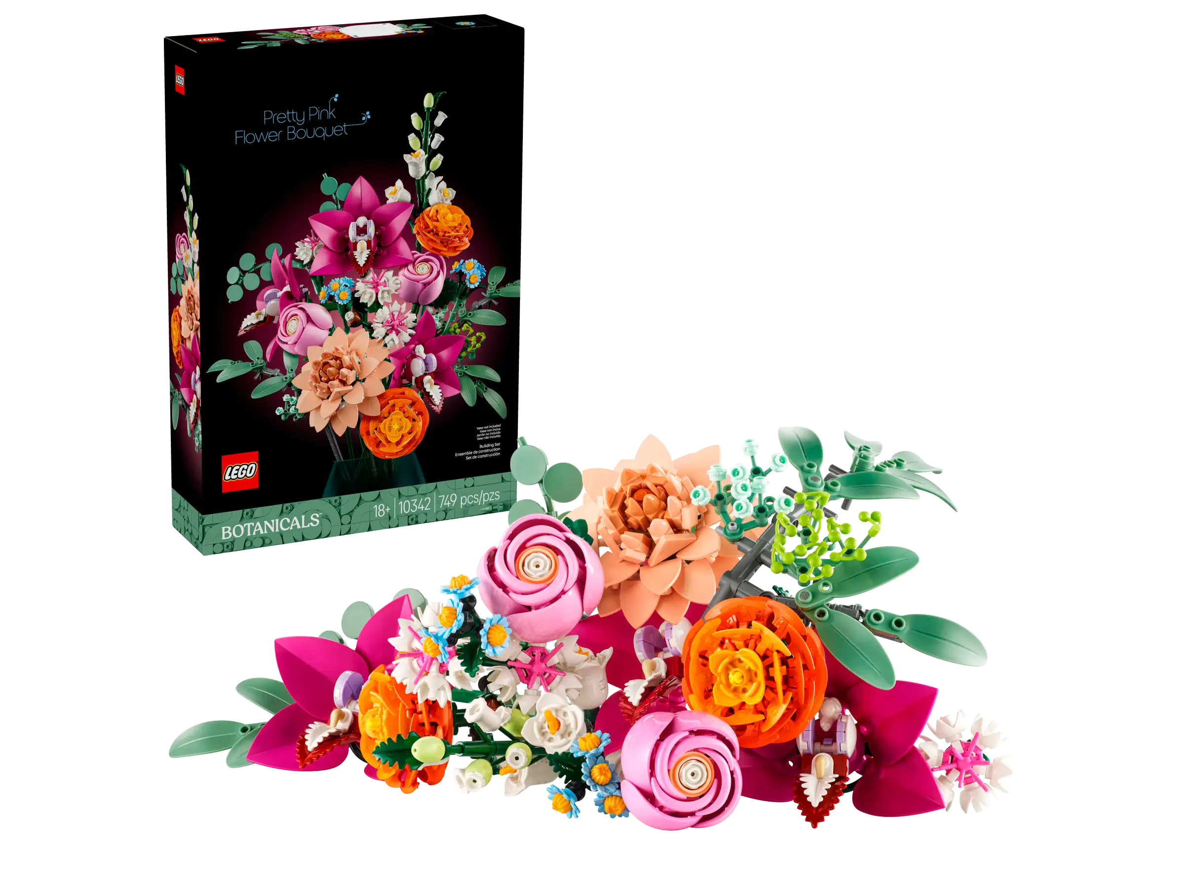 Boxart van Roze boeket (Botanicals) (10342) (Ideas), Botanicals