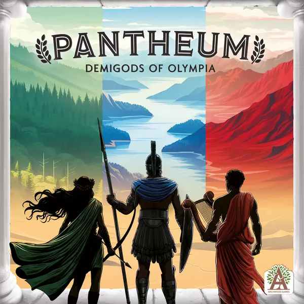 Pantheum: Demigods of Olympia (Bordspellen), Archwood Games Pantheum: Demigods of Olympia (Bordspellen), Archwood Games