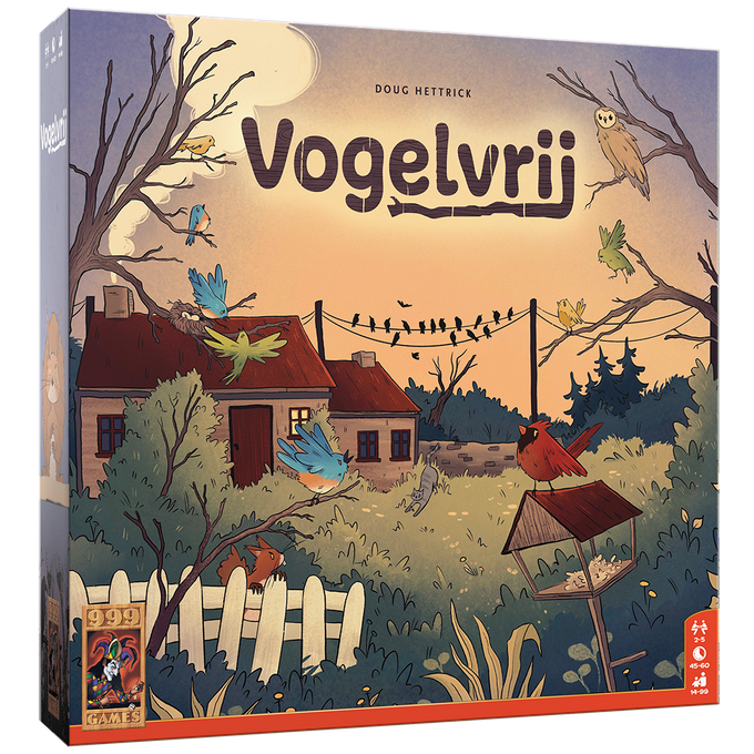 Vogelvrij (Bordspellen), 999 Games Vogelvrij (Bordspellen), 999 Games