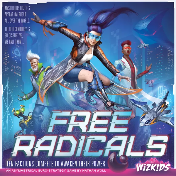 Free Radicals (Bordspellen), WizKids Free Radicals (Bordspellen), WizKids